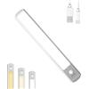 Epicflare Luci da cucina con 66 LED con sensore di movimento, dimmerabili tramite USB, ricaricabili tramite USB, luci per armadio, armadio, luce notturna magnetica per cucina, armadio, scale