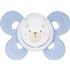 CHICCO Succhietto Chicco Physio Comfort Silicone Orsetto Celeste Bianco 0-6m