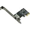 KALEA-INFORMATIQUE Scheda controller di rete PCIe 5 Gigabit ETHERNET 10 100 1000 1G 2,5G 5G con connettore RJ45 e chipset REALTEK RTL8126 CHIPSET