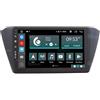 Jf Sound car audio system Autoradio Custom Fit per Skoda Fabia 2015 Android GPS Bluetooth WiFi Dab USB Full HD Touchscreen Display 9 processore 8core e comandi vocali!