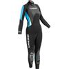 Cressi Morea Muta Neoprene Donna 3mm - Nero/Azzurro