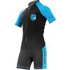 Cressi Little Shark Shorty Muta Neoprene Bambini 2mm - Nero/Blu
