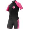 Cressi Little Shark Shorty Muta Neoprene Bambini 2mm - Nero/Rosa