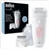 Braun Silk-épil 5 Depilatore Donna Epilatore Elettrico Donna Per Una Epilazione Semplice Wet & Dry