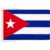 AZ FLAG Bandiera Cuba 45x30 cm Stendardo Cubana Poliestere Leggero Cordini | Uso interno bandiera decorativa doppie cuciture e bordi rinforzati
