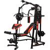 HMS-ds Panca stazione home gym Atlas X1 con panca fitness