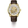 Bulova Orologio Analogico Automatico Uomo con Cinturino in Pelle 97A138