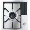 Foster S4000 Domino.1F.dualAE.Q4 Incasso Piano cottura a gas Acciaio inossidabile