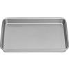 Buachois Teglia Pizza Rettangolare,32.7 x 24.8 x 2.5 cm Teglie da Forno in Acciaio Inox,Teglie per Pizza Antiaderente Teglia Forno per Pane, Biscotti, Pizza e Torte