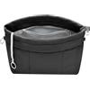 HyFanStr Nylon Organizer da Borsa Donna, Zip Interno Borsa Organizer, Nero Bag Organizer Grande