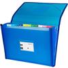 Grafoplás 02963030-carpeta Archivio a Soffietto, Formato Protocollo, colore: blu