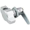 Homefurnishmall Serratura a camma senza chiave, serratura a camma in lega di zinco per cassette postali, cassetti, armadietti (16 mm)