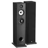 Triangle BR07 BOREA NERO Coppia diffusori da pavimento 2 vie 1/2 bass-reflex 120