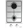CATA GI 3002 BK Piano Cottura Gas 2 Fuochi Gas Colore Inox Accensione Elettronica Griglie in Ghisa Preparato per Gas Naturale Potenza 4kW Larghezza 30 cm Cata