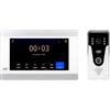 PNI Videocitofono intelligente PNI SafeHome PT750 WiFi HD, P2P, monitor interno, applicazione speciale Tuya Smart, integrazione in scenari e automazioni intelligenti con altri prodotti Tuya compatibili
