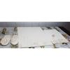 Set pantofole donna di cotone ricamate usate 38 con asciugamani bagno per viso