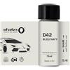SD COLORS BLEU NAVY D42 - Vernice per ritocchi da 15 ML, per riparazione graffi e scheggiature