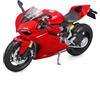 Burago BBURAGO - Model Kit Ducati 1199 Panigale - Modellino Realistico Ducati in scala 1:12, Licenza Ufficiale Ducati, Età Consigliata 14+ Anni