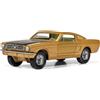Corgi Modellino auto in pressofusione - RT32001 Ford Mustang Fastback 2+2 - Oro e Nero - Uomini, Donne e Bambini Souvenir Regali dal Regno Unito - Piccoli modelli di auto giocattolo pressofuse per