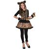 amscan Christy's - Costume leopardato per travestimento audace, a pois, per ragazza, 14-16 anni