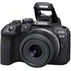 Canon Fotocamera mirrorless 24,2Mpx APS C EOS R10 Kit Rf S 18 45mm F4.5. 6.3 Is