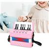 Fisarmonica a piano per bambini con 17 tasti e 8 bassi. Giocattolo per