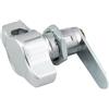 Homefurnishmall Serratura a camma senza chiave, serratura a camma in lega di zinco per cassette postali, cassetti, armadietti (30 mm)