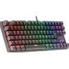 GielleService TASTIERA GAMING MECCANICA MARS MK80 MK80BES TKL Compatta Illuminazione RGB Tasti Doppia Iniezione