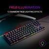GielleService TASTIERA GAMING MECCANICA MARS MK80 MK80RIT TKL Compatta Illuminazione RGB Tasti Indelebili Switch Antipolvere