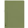 Elba 36450GN - Cartellina fermafogli con clip, 250 g/mq, in cartone manila, per 10 fogli A4 DIN, 50 pz, colore: verde