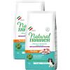NATURAL TRAINER Kit Risparmio 2x7KG Natural Trainer Dog Adult Mini Light in Fat Tacchino TACCHINO