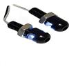 one by Camamoto coppia bulloni (cod 77220357 coppia bulloni apollo colore nero per Porta Targa Dotati di Luesce Led Bianca nella Testa di Bullone 12V compatibile con moto scoter custom cafe race)
