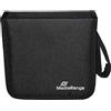 MediaRange Borsa Porta CD DVD Raccoglitore Wallet per 24 Dischi, Nero - BOX50