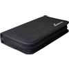 MediaRange Borsa Porta CD DVD Raccoglitore Wallet per 48 Dischi, nero - BOX51