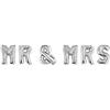 Rayher 87021606 Schermo Ballons Mr and Mrs, Argento, 26 x 16 x 0.2 cm, 4 Unità