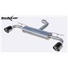 INOXCAR TERMINALE SCARICO marmitta INOXCAR GOLF 7 VII 2000 GTi 230cv 100 MM RACE-X