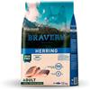 Bravery Adult Herring Medium Large 12kg crocchette cane grain free 2 x 12kg