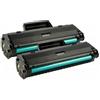Generico 2 Toner Compatibile CON CHIP per HP 106A W1106A per Laser 107a 107r 107w per MFP 135a 135r 135w 135wg 137fnw 137fwg Compatibili 2 Nero