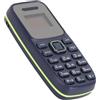 Annadue Mini Telefono Cellulare, 2G GSM Dual SIM Smartphone Sbloccato 0,66 Pollici 380mAh Telefono Cellulare Lettore Musicale Telefono per Bambini con Bluetooth (BLUE)