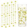 KHDULQ 18 Pezzi Perle dorato, Floating Pearls Beads, Centrotavola Natalizio, Perle Galleggianti per Vasi, per Vaso, Riempitivo per Bottiglie d'Acqua, Matrimonio, Decorazione Centrotavola (1.2M)
