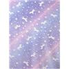 OFKAFEZV Coperte Unicorno per Bambine, Coperta Unicorno Viola, Coperta Unicorno, Morbido e Confortevole Adatto per Essere Messo sul Divano del Letto, Regalo per le Ragazze, 75 * 100cm