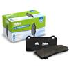 VALEO E-PERFORMANCE - Pastiglie freno - 610478 - Set di 4 pastiglie - Asse posteriore - Completamente equipaggiato con accessori montati e non montati - Valeo, esperto di frenatura dal 1923