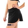 SORIO® - Gonna da Bagno con Costume Mestruale Integrato - Donna & Ragazza - Assorbente, Anti-Perdite e Anti-Odore - Costume da Bagno Mestruale Bikini Incorporato - Ciclo Medio - Piscina & Mare - Aria