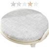uyeoco Rotondi Cuscini Sedie Cucina /30/40/35/45/50 cmCuscini Coprisedia Cuscino Sedia Cucina Antiscivolo Morbido Cuscini Sedia per Ufficio Giardino Patio Pranzo Soggiorno(Colour3,50cm)