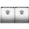 BLANCO lavello 2 vasche BLANCOZEROX 340/340-U 1513452 - 1513452