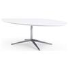 KNOLL tavolo ovale FLORENCE KNOLL 244 x 137 cm con base satinata - 2481DHO-F2