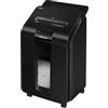 Fellowes distruggi documenti ibrido a miniframmento 100M, funzionamento automatico e manuale, 100 fogli, per casa e piccolo ufficio, distruggidocumenti silenzioso e con modalità riposo, nero