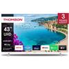 Thomson TV 43 4K FRAMELESS SMART T2/C2S2 ANDROID 11 UHD WHITE