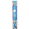 Brand Srl Asta per Tenda Doccia Angolare Bianca 90x90cm