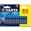 Varta Pile High Energy aaa Varta 8 + 4 Omaggio